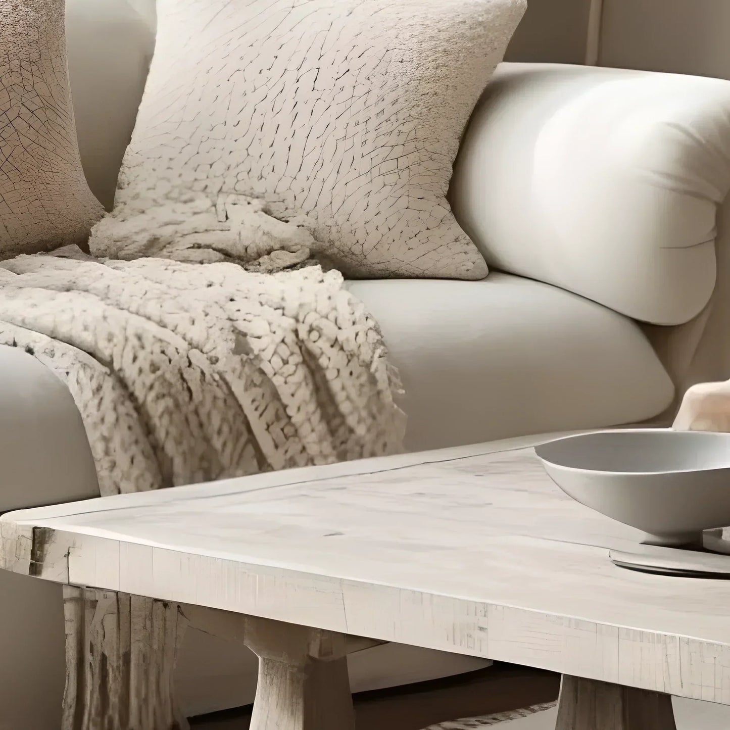 Ash wood coffee table, new generation table 