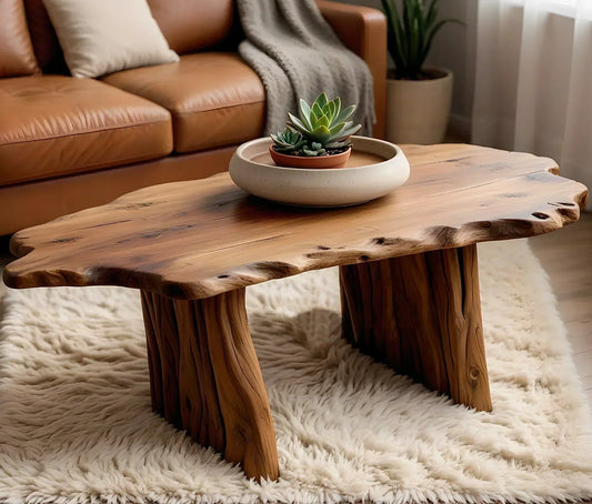 Handcrafted coffee table, modern natural wood coffee table, live edge farm table, reclaimed wood table, living room table, living room décor 