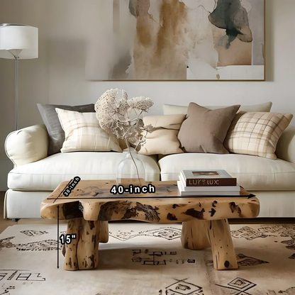 recycled wooden tea table 