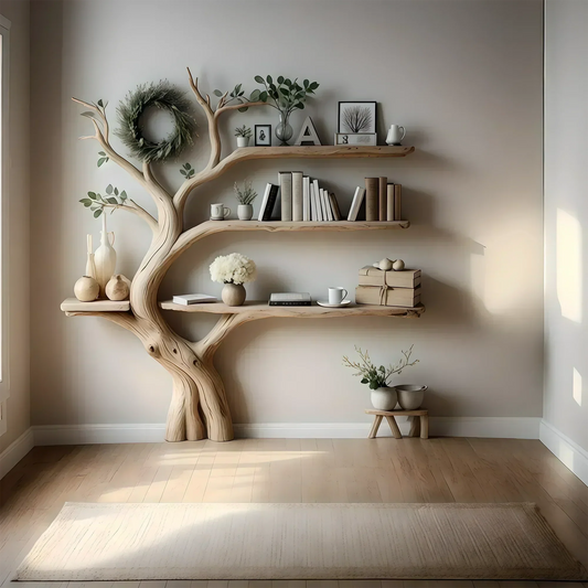 bookshelf. tree bookshelf natural wooden bookcase floating table bookshelf table special decorative bookshelf